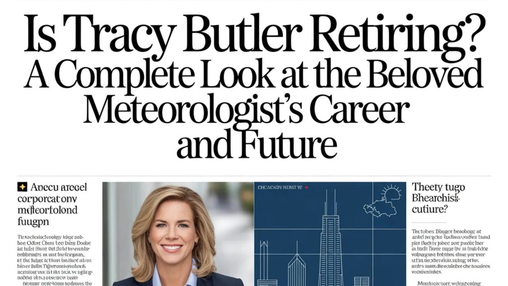 Is Tracy Butler Retiring? A Complete Look at the Beloved Meteorologist’s Career and Future
